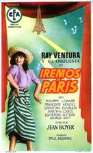 Nous irons &agrave; Paris - Spanish Movie Poster (xs thumbnail)