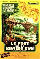 The Bridge on the River Kwai - French Movie Poster (xs thumbnail)
