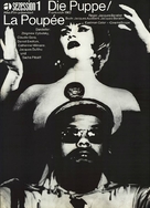 La poup&egrave;e - German Movie Poster (xs thumbnail)