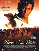 One Man&#039;s Hero - Spanish Movie Poster (xs thumbnail)
