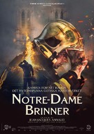 Notre-Dame br&ucirc;le - Swedish Movie Poster (xs thumbnail)
