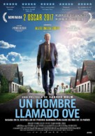 En man som heter Ove - Spanish Movie Poster (xs thumbnail)
