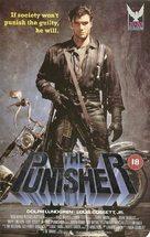 The Punisher - British VHS movie cover (xs thumbnail)