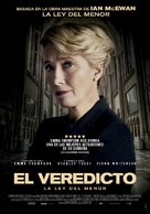The Children Act - Spanish Movie Poster (xs thumbnail)