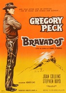 The Bravados - Danish Movie Poster (xs thumbnail)