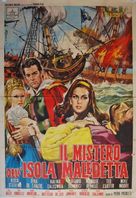 Il mistero dell&#039;isola maledetta - Italian Movie Poster (xs thumbnail)