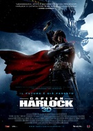 Space Pirate Captain Harlock - Italian Movie Poster (xs thumbnail)