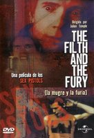 The Filth and the Fury - Spanish DVD movie cover (xs thumbnail)