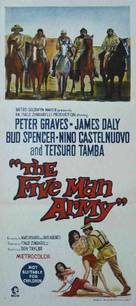 Esercito di cinque uomini, Un - Australian Movie Poster (xs thumbnail)