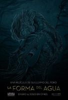 The Shape of Water - Mexican Movie Poster (xs thumbnail)
