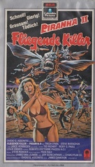 Piranha Part Two: The Spawning - German VHS movie cover (xs thumbnail)