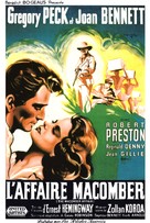 The Macomber Affair - French Movie Poster (xs thumbnail)