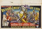 King Richard and the Crusaders - Belgian Movie Poster (xs thumbnail)