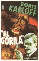 The Ape - Spanish poster (xs thumbnail)