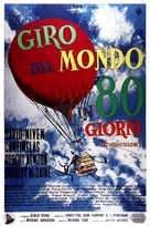 Around the World in Eighty Days - Italian Movie Poster (xs thumbnail)
