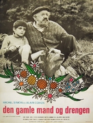 Le vieil homme et l&#039;enfant - Danish Movie Poster (xs thumbnail)