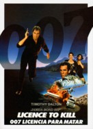 Licence To Kill - Spanish Movie Poster (xs thumbnail)