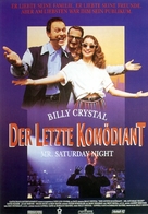Mr. Saturday Night - German Movie Poster (xs thumbnail)
