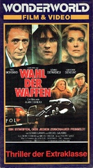 Le choix des armes - German VHS movie cover (xs thumbnail)