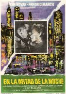 Middle of the Night - Spanish Movie Poster (xs thumbnail)
