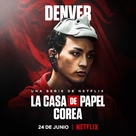 &quot;Money Heist: Korea - Joint Economic Area&quot; - Spanish Movie Poster (xs thumbnail)