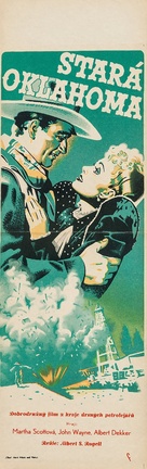 In Old Oklahoma - Czech Movie Poster (xs thumbnail)