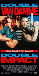 Double Impact - Australian Movie Poster (xs thumbnail)