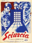 Sciusci&agrave; - French Movie Poster (xs thumbnail)