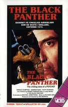 The Black Panther - Danish VHS movie cover (xs thumbnail)