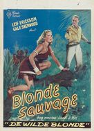 Blonde Savage - Belgian Movie Poster (xs thumbnail)