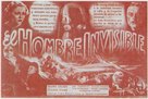 The Invisible Man - Spanish poster (xs thumbnail)