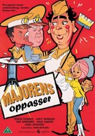 Majorens oppasser - Danish DVD movie cover (xs thumbnail)