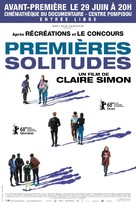 Premi&egrave;res solitudes - French Movie Poster (xs thumbnail)