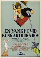 A Connecticut Yankee - Swedish Movie Poster (xs thumbnail)
