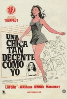 Une belle fille comme moi - Spanish Movie Poster (xs thumbnail)