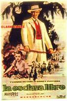 Band of Angels - Spanish Movie Poster (xs thumbnail)