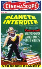Forbidden Planet - Belgian Movie Poster (xs thumbnail)