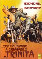 ...continuavano a chiamarlo Trinit&agrave; - Italian DVD movie cover (xs thumbnail)