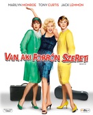 Some Like It Hot - Hungarian Blu-Ray movie cover (xs thumbnail)