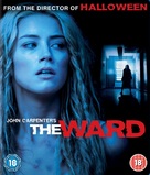 The Ward - British Blu-Ray movie cover (xs thumbnail)