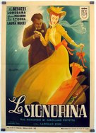 La signorina - Italian Movie Poster (xs thumbnail)