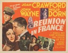 Reunion in France - Movie Poster (xs thumbnail)