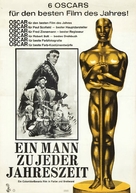 A Man for All Seasons - German Movie Poster (xs thumbnail)
