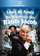 Les aventures de Rabbi Jacob - German DVD movie cover (xs thumbnail)