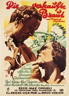 Verkaufte Braut, Die - German Movie Poster (xs thumbnail)