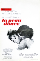 La peau douce - Belgian Movie Poster (xs thumbnail)
