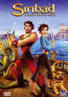 Sinbad: Legend of the Seven Seas - Portuguese DVD movie cover (xs thumbnail)