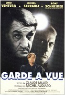Garde &agrave; vue - French Movie Poster (xs thumbnail)