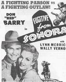 Fugitive from Sonora - poster (xs thumbnail)