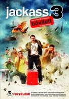 Jackass 3D - Hungarian DVD movie cover (xs thumbnail)
